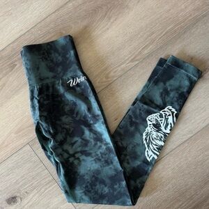 Darc Sport Green Tie-Dye Leggings